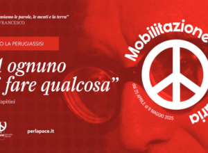 Mobilitazione straordinaria: in piazza a Vicenza per un'azione di pace